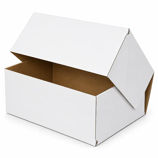34x26x18cm E Ticaret Kutusu - 4 Nokta Kutu - 5 Desi Kutu - Beyaz - Kolicim (1)