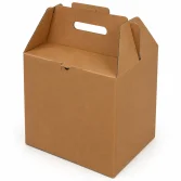 34x27x35cm Bag Type Double Corrugated Box - Kraft - 1