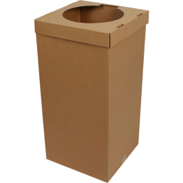 35.5x35.5x70cm Waste Paper Box - Kraft - Kolicim
