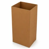 35.5x35.5x70cm Waste Paper Box - Kraft - 4