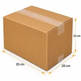 35x20x23cm Double Corrugated Box - 2