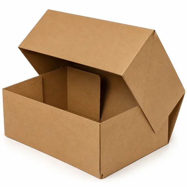 35x24x14cm E Ticaret Kutusu - 4 Desi Kutu - 4 Nokta Kutu - Kraft - 1