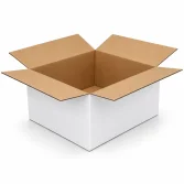 35x25x15cm Koli - 4 Desi Koli - Çift Oluklu Koli - Beyaz - 3