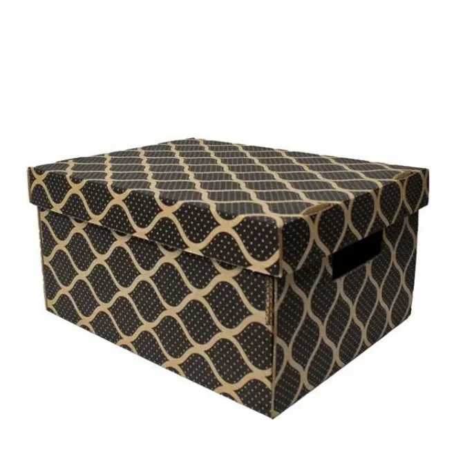 صندوق مغلق 35×27×18 سم – أسود - Kolicim (1)