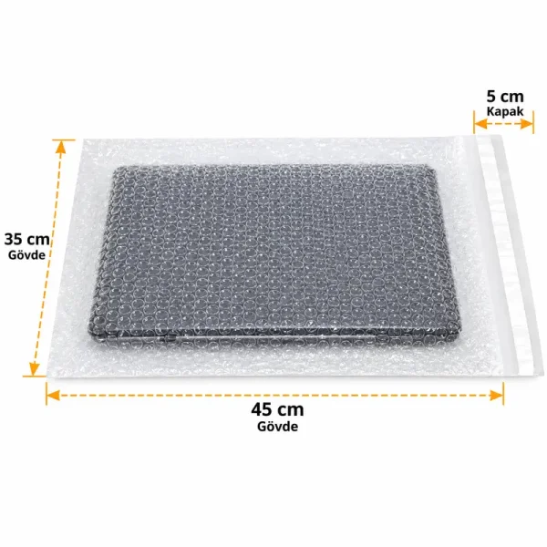 35x45+5cm Bubble Bag - With Adhesive Tape - Kolicim (1)