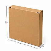 35x4x35cm Box - 1.6 Desi Box - Double Corrugated Cut Box - 2