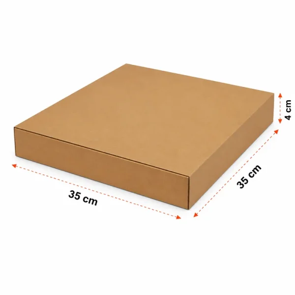 35x4x35cm Kutu - 1,6 Desi Kutu - Kilitli Kutu - Kraft - Kolicim (1)