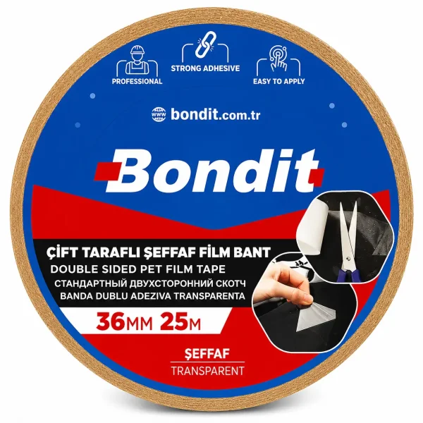 36mm x 25 Meter Double-Sided Film Tape - Kolicim (1)