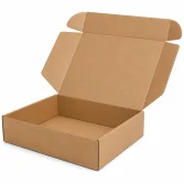37x26x8cm Kutu - 3 Desi Kutu - Kilitli Kutu - Kraft - 1