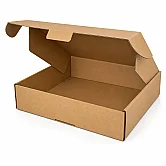 39x22x8cm Kutu - 2 Desi Kutu - Çift Oluklu Kutu - Kilitli Kutu - Kraft - 2