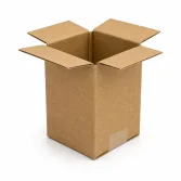 3x3x4cm Koli - 0,01 Desi Koli - Tek Oluklu Koli - Kraft - 1