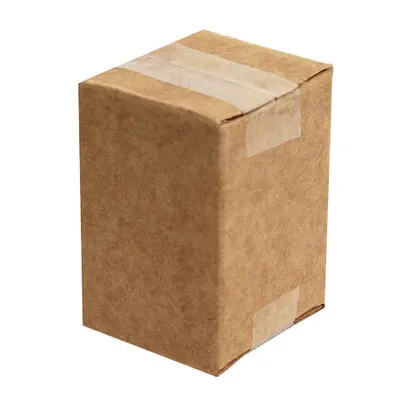 3x3x4cm Single Corrugated Box - Kraft - Thumbnail