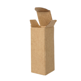 3x3x8cm Box - 0.02 Desi Box - Single Corrugated Box - Kraft - Thumbnail