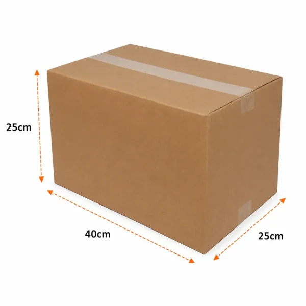 صندوق كرتون مموج مزدوج 40×25×25 سم - Kolicim (1)
