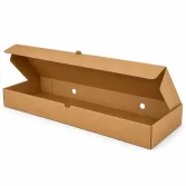 40x13x4cm Kutu - 1 Desi Kutu - Pide Kutusu - Kraft - 1