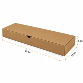 40x13x4cm Kutu - 1 Desi Kutu - Pide Kutusu - Kraft - 2