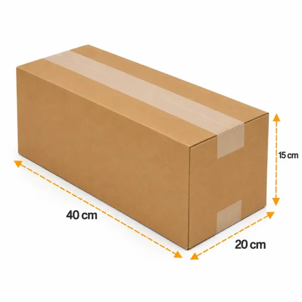 40x20x15cm Koli - 4 Desi Koli - Çift Oluklu Koli - 3