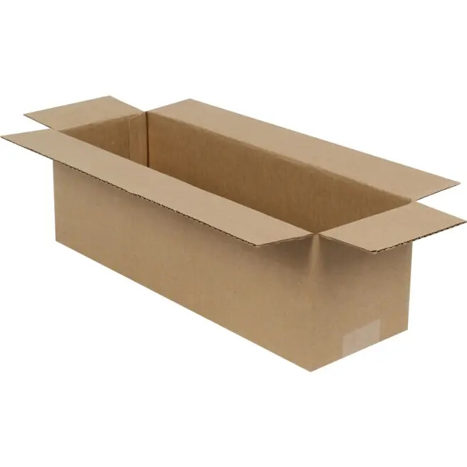 40x20x15cm Single Corrugated Box - Kraft - Kolicim