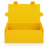 40×29×18 cm Plastic Box – Large Size – Yellow - 1