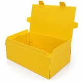 40×29×18 cm Plastic Box – Large Size – Yellow - 2