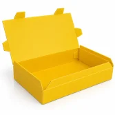 40×29×5 cm Plastic Box – Mini Size – Yellow - 3
