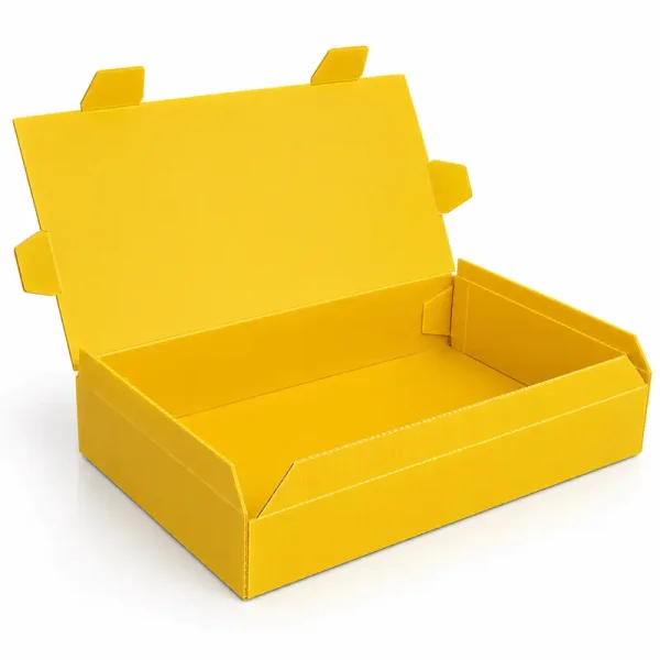 40×29×5 cm Plastic Box – Mini Size – Yellow - 3