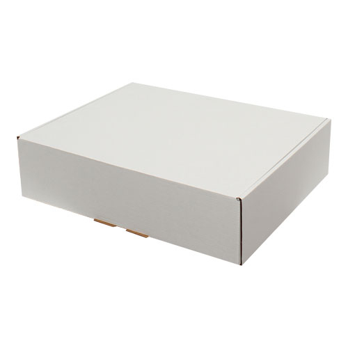 40x30x10cm Locked Box - White