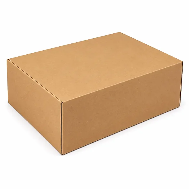 40x30x18,5cm Kutu - 7 Desi Kutu - Kilitli Kutu - Kraft - 3