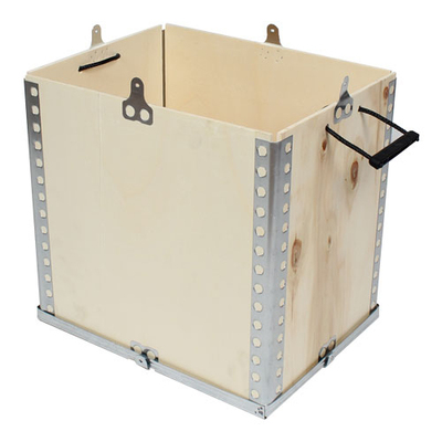 40x30x20cm Wooden Cargo Box - Thumbnail