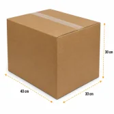 40x30x30cm Double Corrugated Box - 3