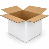 40x30x30cm Double Corrugated White Box - 2
