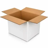 40x30x30cm Double Corrugated White Box - 2