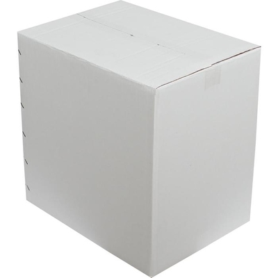 40x30x40cm Double Corrugated White Box - Thumbnail