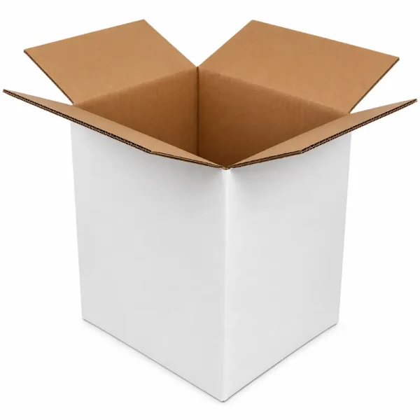 40x30x40cm Double Corrugated White Box - 3