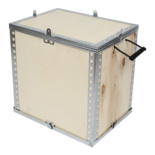 40x30x40cm Wooden Cargo Crate