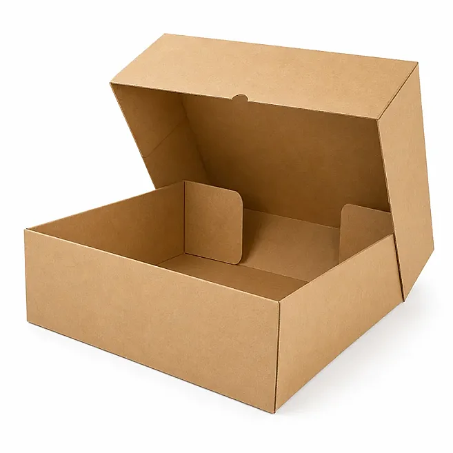 40x38x12cm E Ticaret Kutusu - 6 Desi Kutu - 4 Nokta Kutu - Kraft - 1