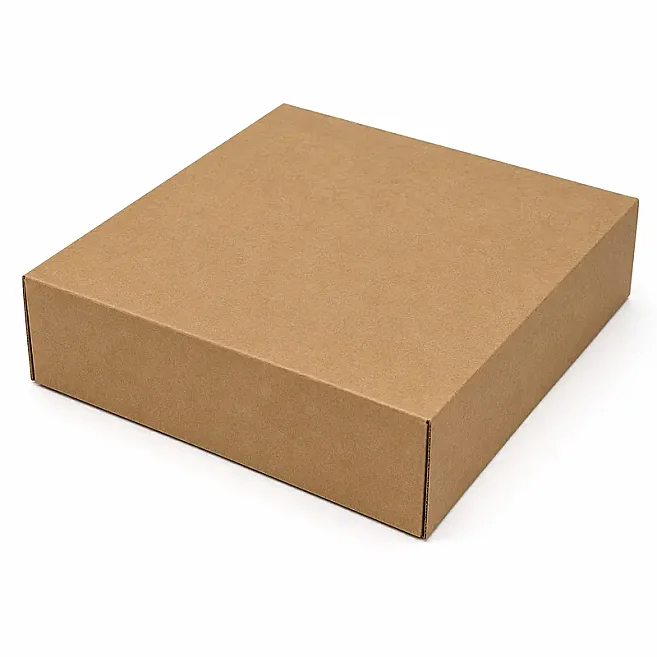 40x40x12cm E-Commerce Cargo Box - 4 Points - Kraft - 3