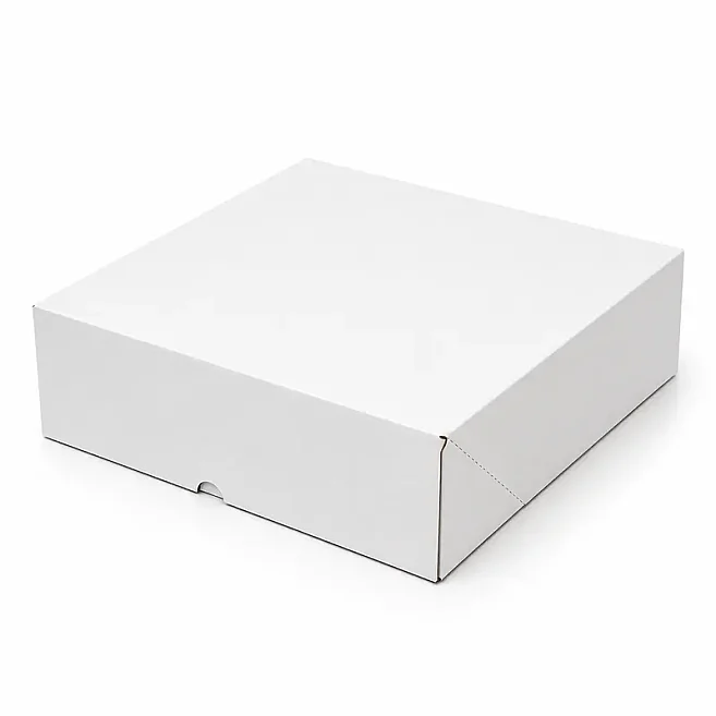 40x40x12cm E-Commerce Cargo Box - 4 Dots - White - 3