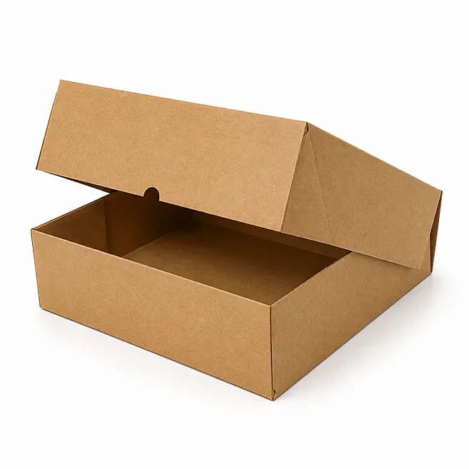 40x40x12cm E Ticaret Kutusu - 6 Desi Kutu - 4 Nokta Kutu - Kraft - Kolicim (1)