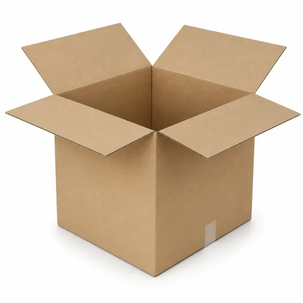 40x40x34cm Single Corrugated Box - Kraft - Kolicim (1)