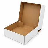 41x32x20cm Box - 9 Desi Box - E-Commerce Cargo Box - White - 1