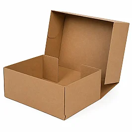 41x32x20cm E Ticaret Kutusu - 9 Desi Kutu - 4 Nokta Kutu - Kraft - 1