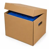 41x33x31cm Double Corrugated Archive Box - Kraft - 3