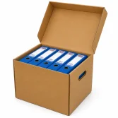 41x33x31cm Double Corrugated Archive Box - Kraft - 2