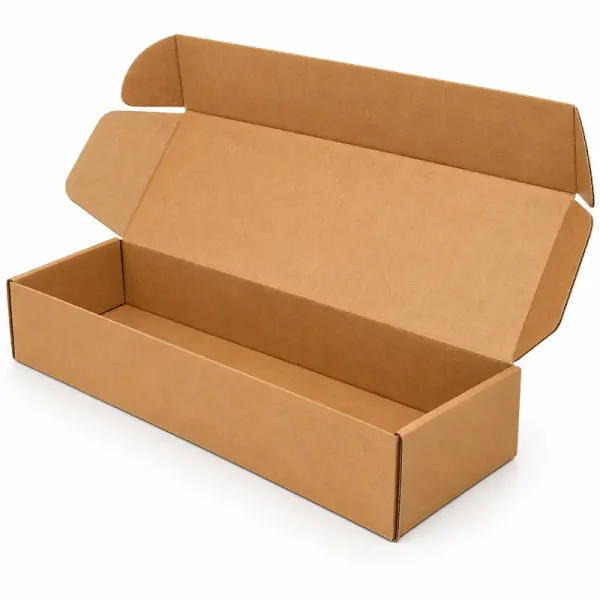 42x9,5x7cm Kutu - Kilitli Kutu - 1 Desi Kutu - Kraft - 1