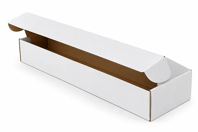 صندوق قابل للقفل 43,5×15×7 سم – أبيض بطبقة واحدة - Kolicim (1)