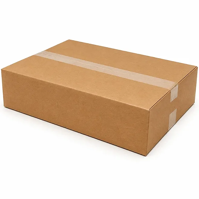 43,5x29x9cm Koli - 3,8 Desi Koli - Seperatörlü Çay Bardağı Kolisi - Kraft - 3