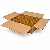 43,5x29x9cm Koli - 3,8 Desi Koli - Seperatörlü Çay Bardağı Kolisi - Kraft - 2