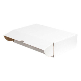 43.5x30.5x13.5cm Box - 6 Desi Boxes - A3 Box with Double Groove Lock - White - Thumbnail