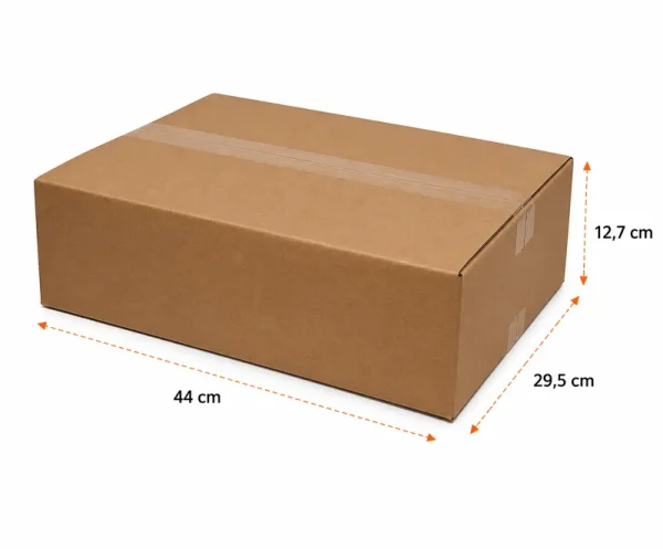 44x29.5x12,7cm Double Corrugated Box - Kolicim (1)